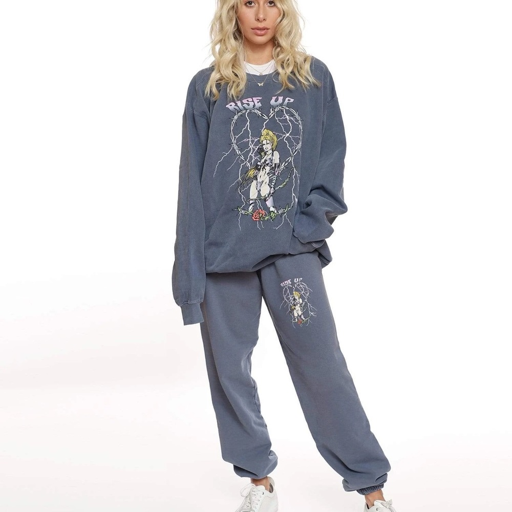 BOYS LIE rise up sweatpants